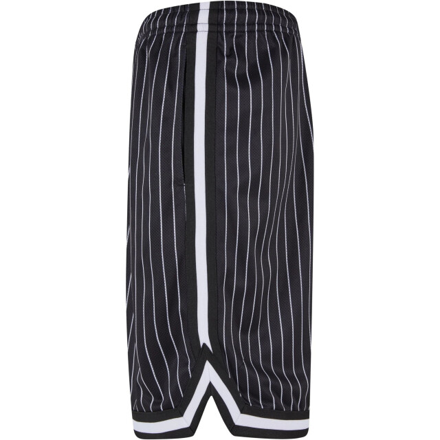 Urban Classics Heren mesh gestreepte shorts UTTN505_blackwhite large