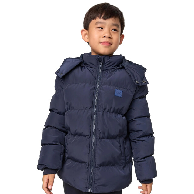 Urban Classics Pufferjack met capuchon voor jongens UTTN249_navy large