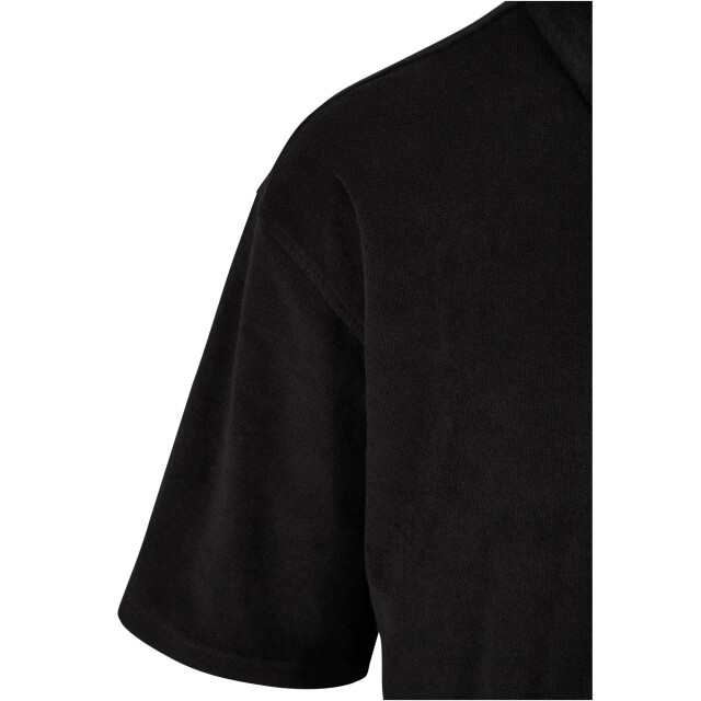 Urban Classics Heren badstof boxy shirt UTTN507_black large