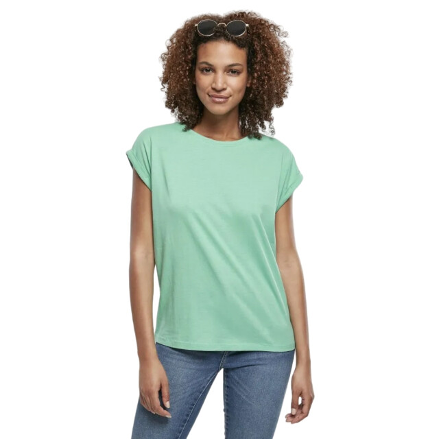 Urban Classics Dames verlengd schouder t-shirt UTTN574_freshseed large Urban Classics Dames verlengd schouder t-shirt UTTN574_freshseed large
