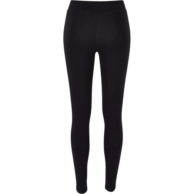 Urban Classics Dames legging met gehaakte kanten inslag UTTN511_black large