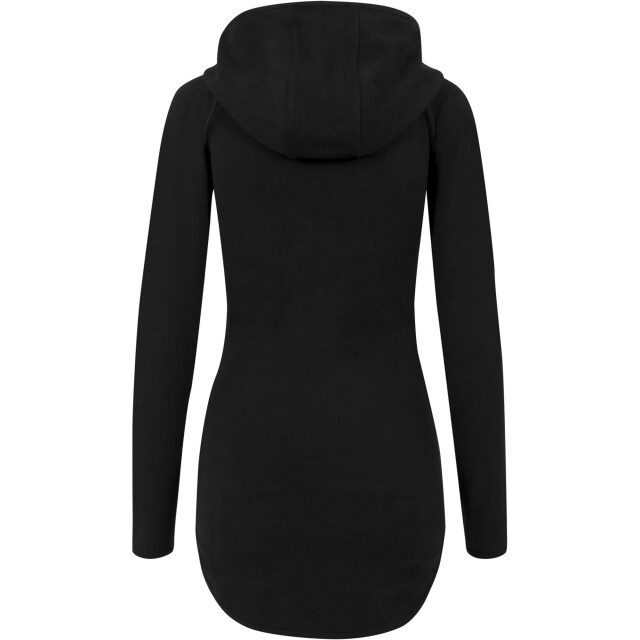 Urban Classics Dames interlock athletic full zip hoodie UTTN486_black large