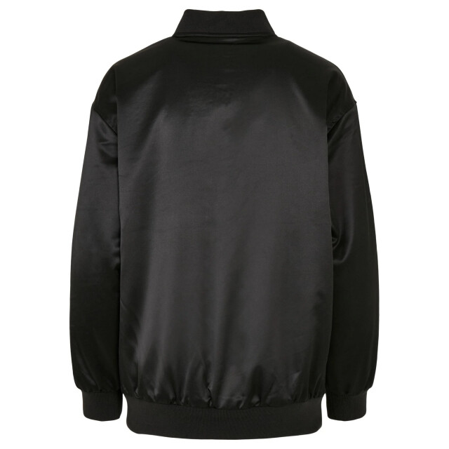 Urban Classics Dames satijnen oversized bomberjack UTTN467_black large