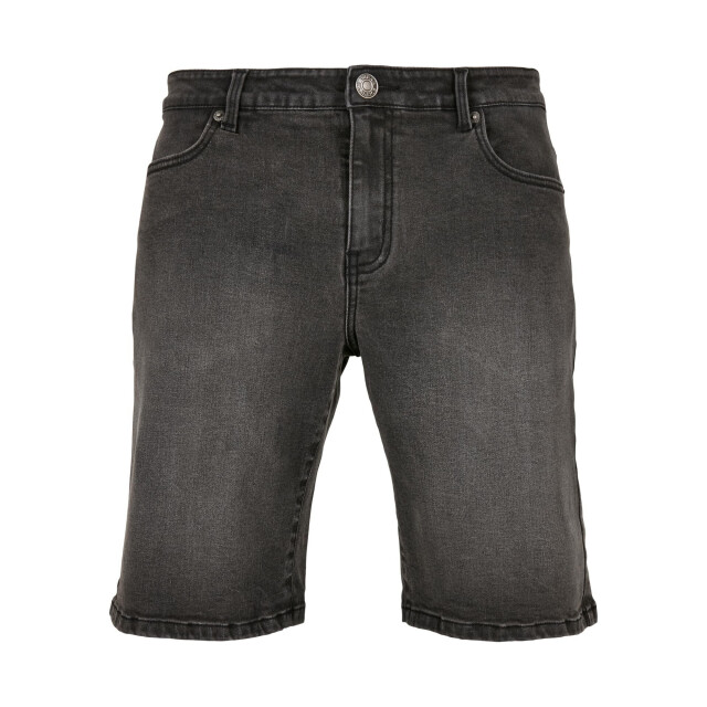 Urban Classics Heren relaxed fit jeans shorts UTTN452_realblackwashed large
