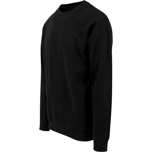 Urban Classics Heren sweatshirt met ronde hals UTTN441_black large