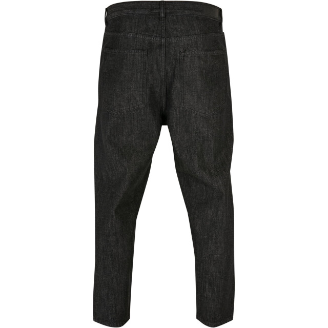 Urban Classics Heren cropped tapered jeans UTTN444_realblackwashed large
