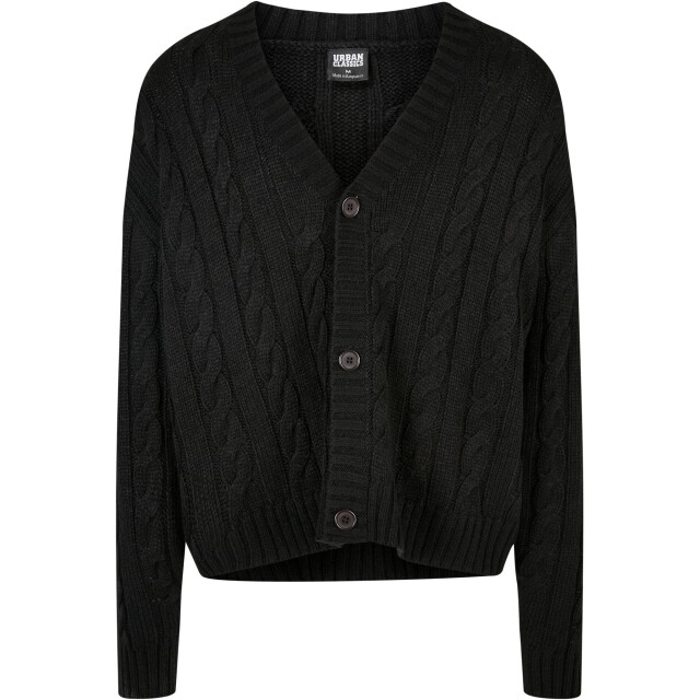 Urban Classics Heren boxy vest UTTN525_black large