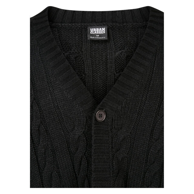 Urban Classics Heren boxy vest UTTN525_black large
