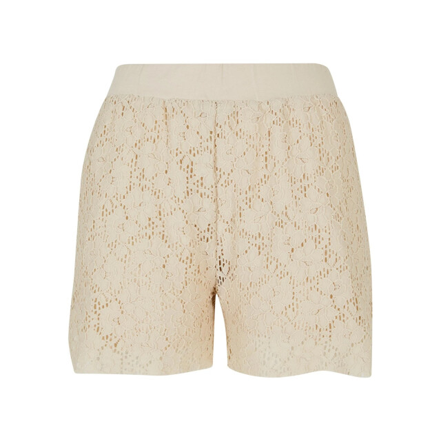 Urban Classics Dames kanten korte broek UTTN204_softseagrass large