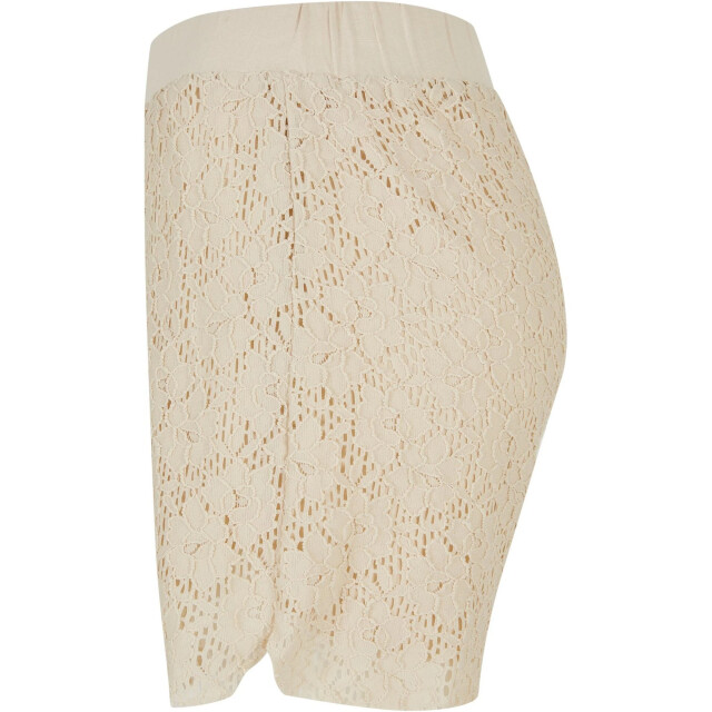 Urban Classics Dames kanten korte broek UTTN204_softseagrass large