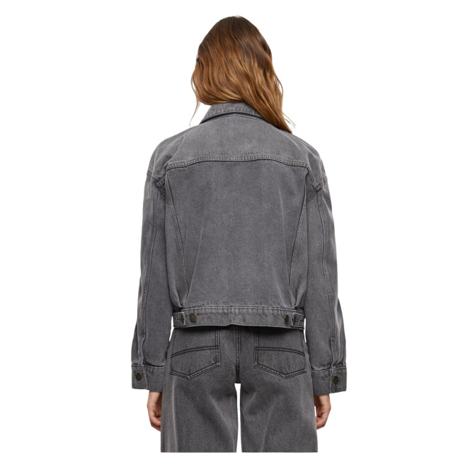 Urban Classics Dames 80s oversized denim jas UTTN436_newgreywashed large