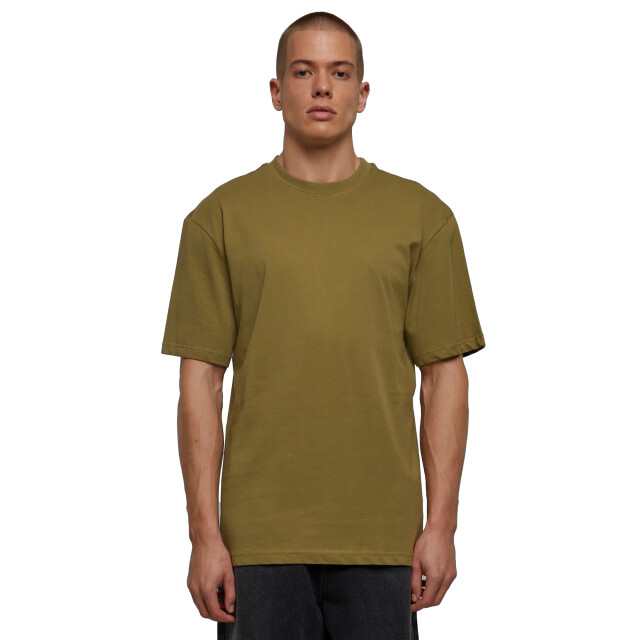 Urban Classics Heren effen tall t-shirt UTTN535_tiniolive large
