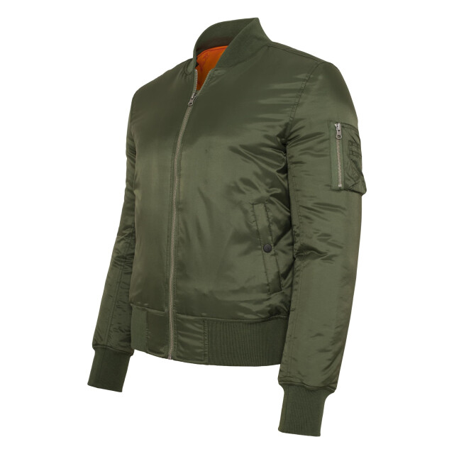 Urban Classics Basis bomberjack heren UTTN176_olive large