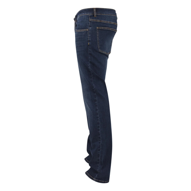 Urban Classics Heren denim stretch jeans UTTN177_darkblue large