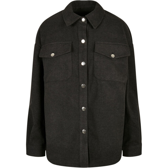 Urban Classics Dames klassiek overhemd UTTN426_charcoal large
