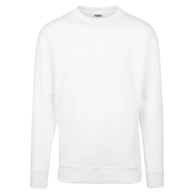 Urban Classics Heren sweatshirt met ronde hals UTTN441_white large