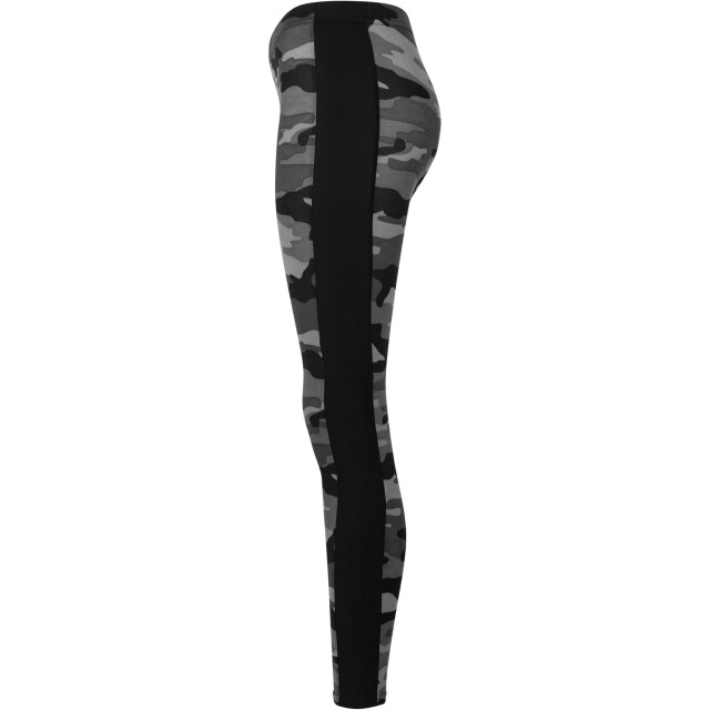 Urban Classics Dames camo gestreepte legging UTTN420_darkcamoblack large