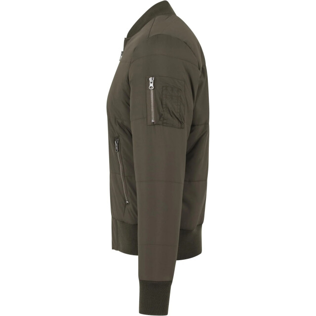 Urban Classics Gewatteerd heren bomberjack basic UTTN424_olive large