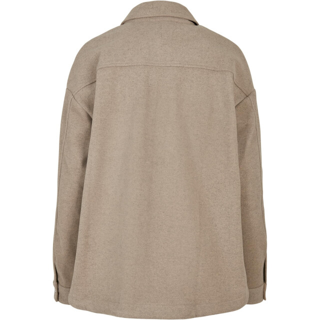 Urban Classics Dames klassiek overhemd UTTN426_lighttaupe large