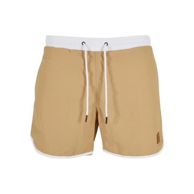 Urban Classics Heren retro zwemshort UTTN173_whiteunionbeige large