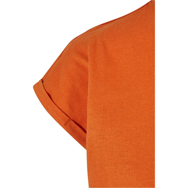 Urban Classics Dames schildpad jurk met verlengde schouder UTTN175_vintageorange large