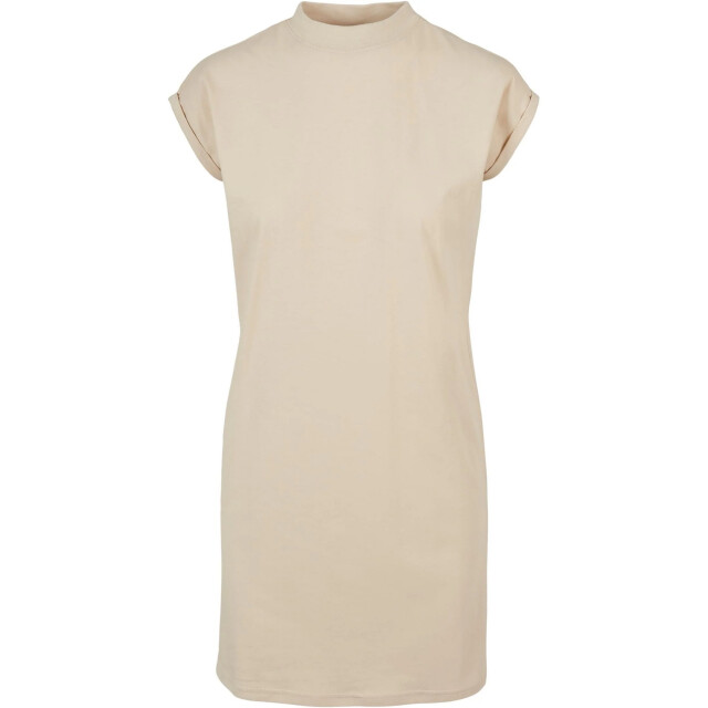 Urban Classics Dames schildpad jurk met verlengde schouder UTTN175_softseagrass large