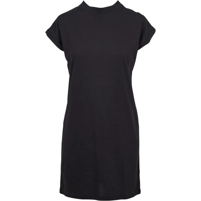 Urban Classics Dames schildpad jurk met verlengde schouder UTTN175_black large