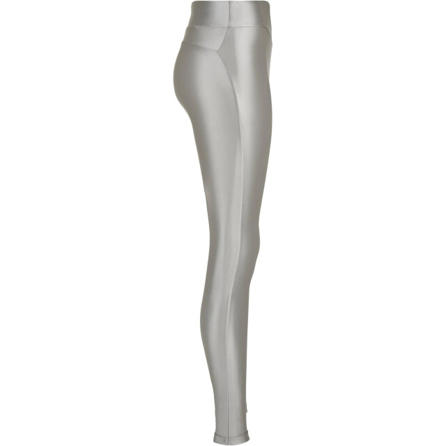 Urban Classics Dames metallic glimmende legging met hoge taille UTTN412_darksilver large