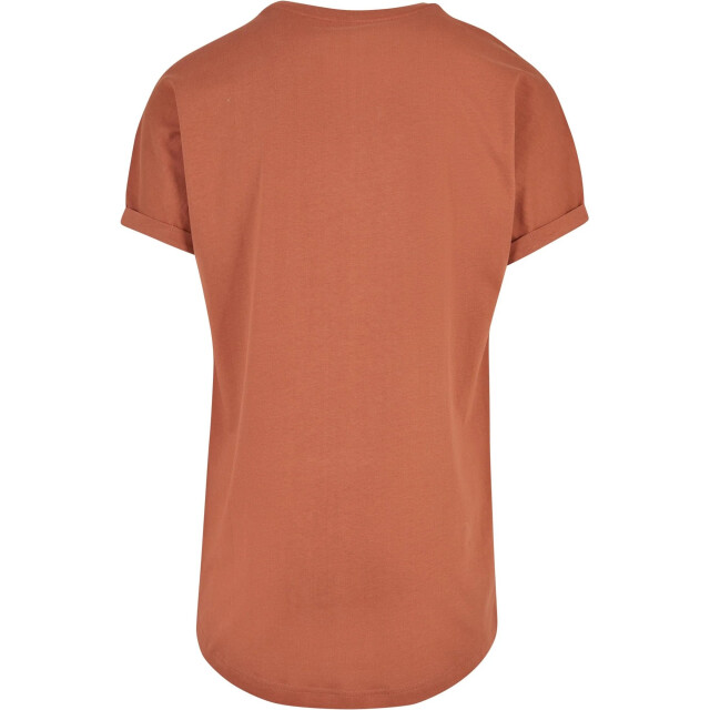 Urban Classics Heren lang t-shirt met omslag UTTN417_terracotta large