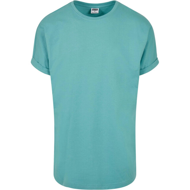 Urban Classics Heren lang t-shirt met omslag UTTN417_glass large