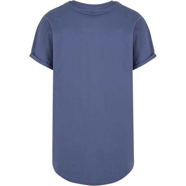 Urban Classics Heren lang t-shirt met omslag UTTN417_vintageblue large