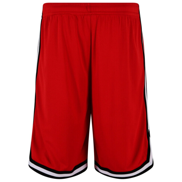 Urban Classics Heren mesh streep shorts UTTN170_cityredblackwhite large