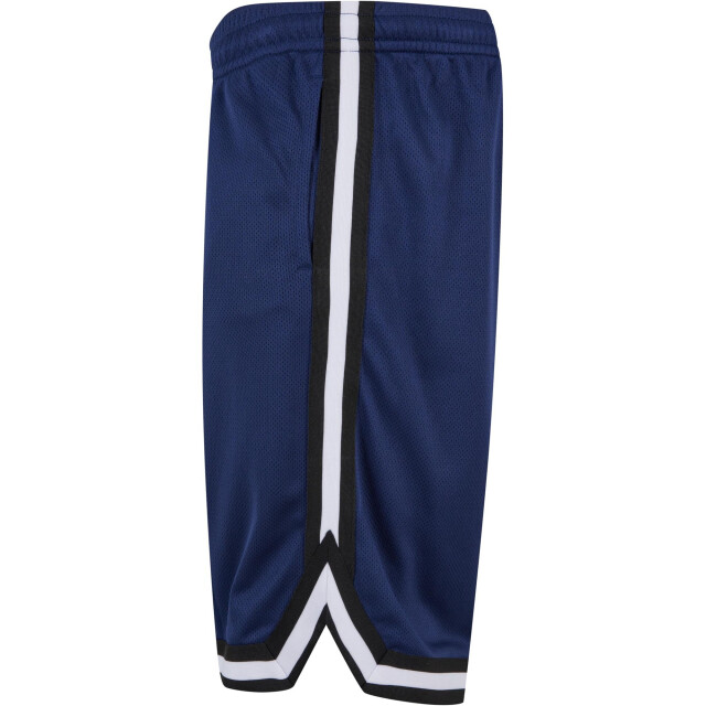 Urban Classics Heren mesh streep shorts UTTN170_darkblueblackwhite large
