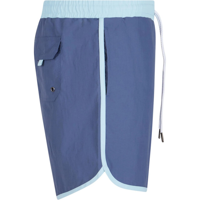 Urban Classics Heren retro zwemshort UTTN173_vintageblueoceanblue large