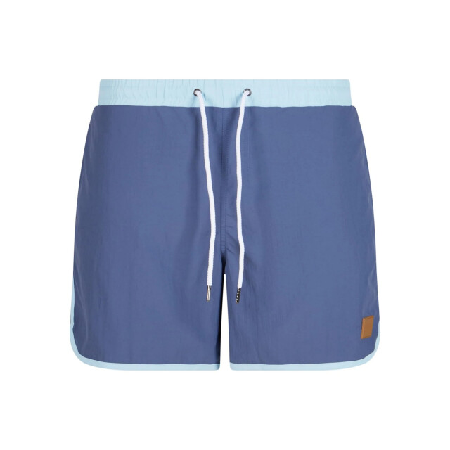 Urban Classics Heren retro zwemshort UTTN173_vintageblueoceanblue large