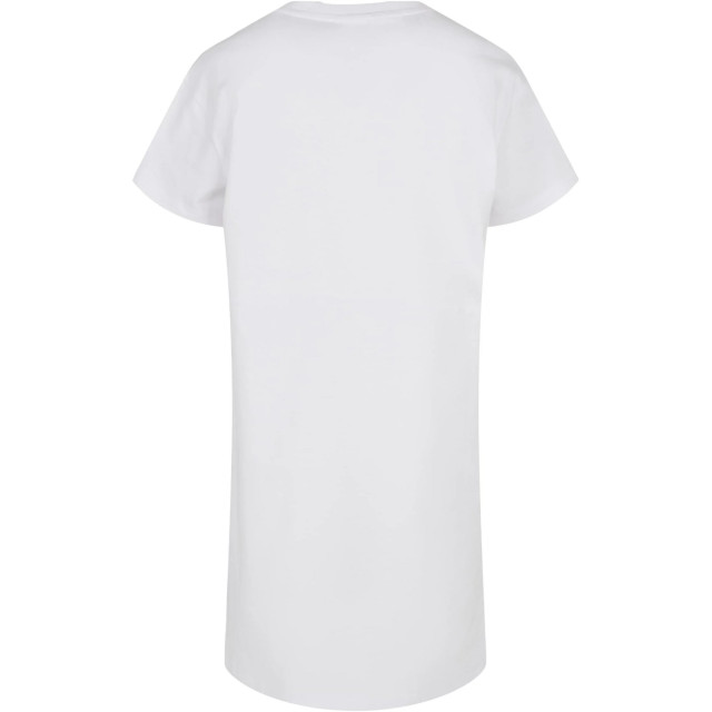 Urban Classics Meisjes bio oversized t-shirt jurk UTTN407_white large