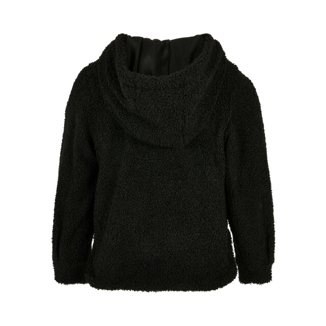 Urban Classics Korte meisjes sherpa jas UTTN410_black large