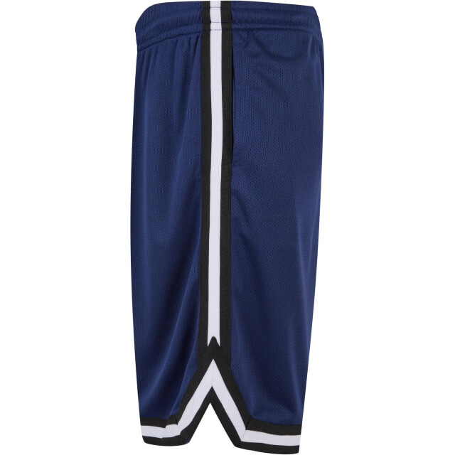 Urban Classics Heren mesh streep shorts UTTN170_darkblueblackwhite large
