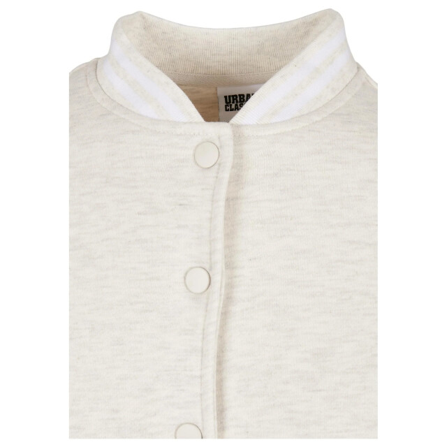 Urban Classics Dames college sweatjack UTTN381_lightgreywhite large
