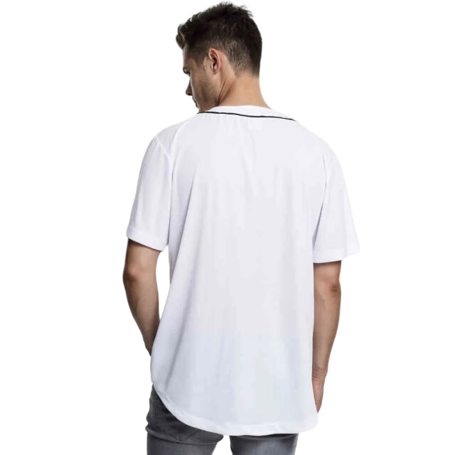 Urban Classics Heren mesh baseball jersey UTTN376_whiteblack large