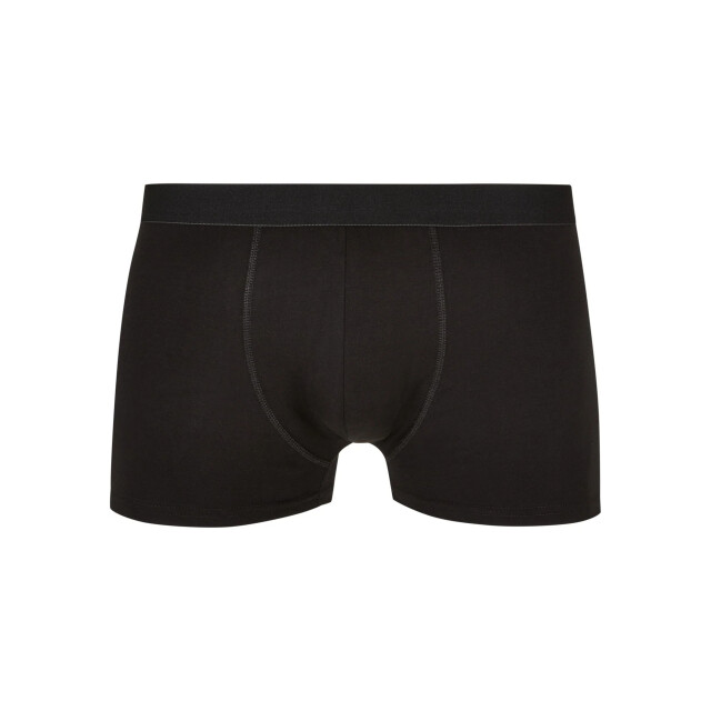 Urban Classics Heren boxershorts van effen biologisch katoen (5-pack) UTTN389_black large