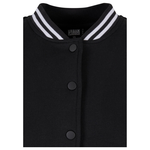 Urban Classics Dames college sweatjack UTTN381_blackwhite large
