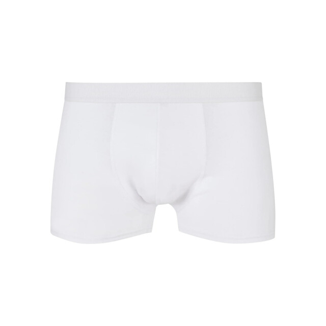 Urban Classics Heren boxershorts van effen biologisch katoen (5-pack) UTTN389_white large