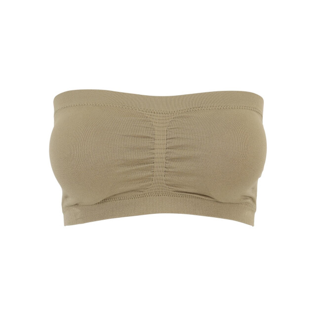 Urban Classics Dames gewatteerde bandeau top (set van 2) UTTN1663_khaki large