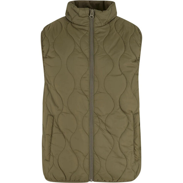 Urban Classics Heren lichtgewicht gewatteerd gilet UTTN1665_olive large