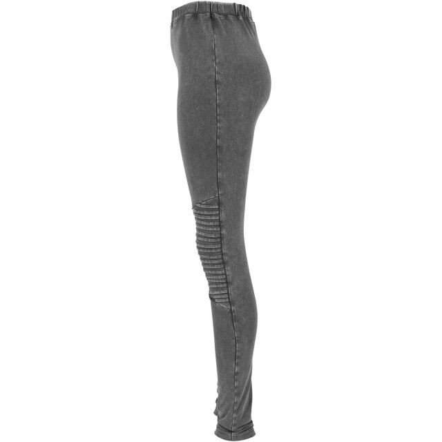 Urban Classics Dames jersey denim look legging UTTN166_darkgrey large