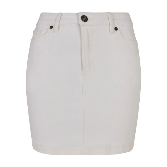 Urban Classics Dames denim organic minirok UTTN1682_offwhiteraw large