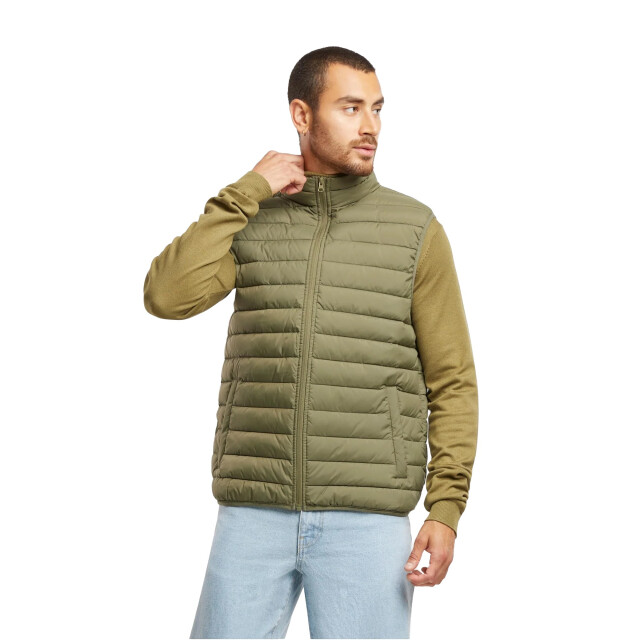 Urban Classics Heren basis lichtgewicht gilet UTTN360_darkolive large