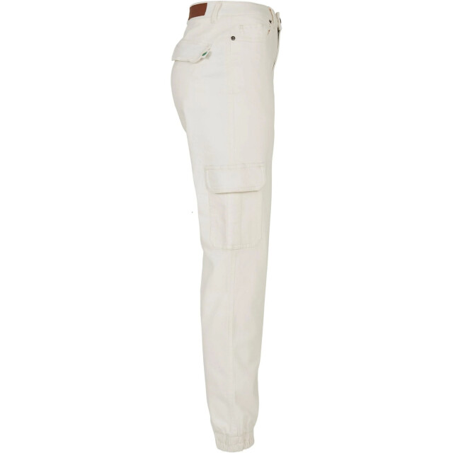 Urban Classics Dames organic cotton stretch cargo broek UTTN498_offwhiteraw large