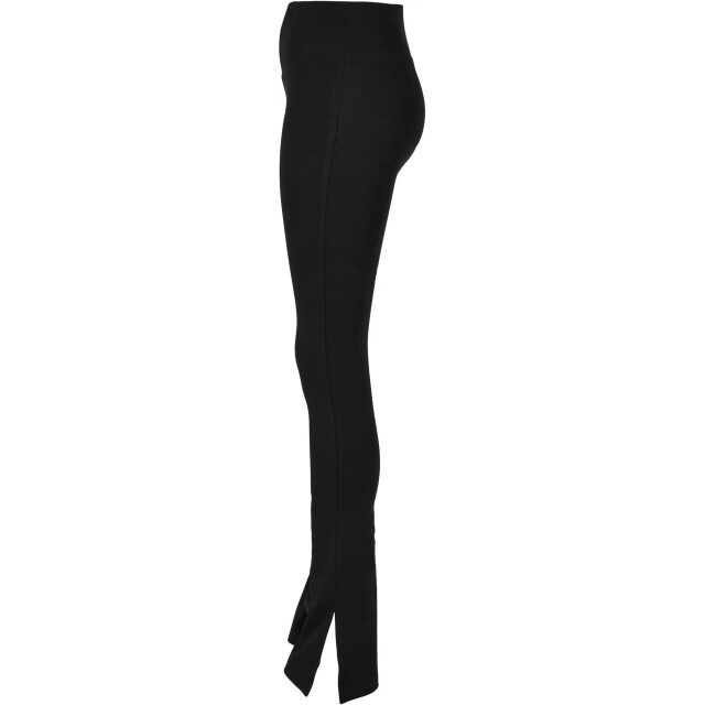 Urban Classics Dames zijsplit legging met hoge taille UTTN403_black large
